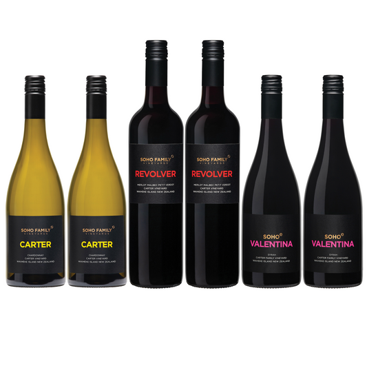 SOHO Wines - Waiheke Island 6 Pack