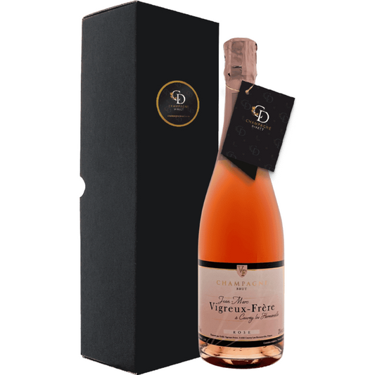 Jean-Marc Vigreux-Frere 1 x Gift Boxed Brut Reserve NV 750ml OR 1 x Gift Boxed Rose NV 750ml