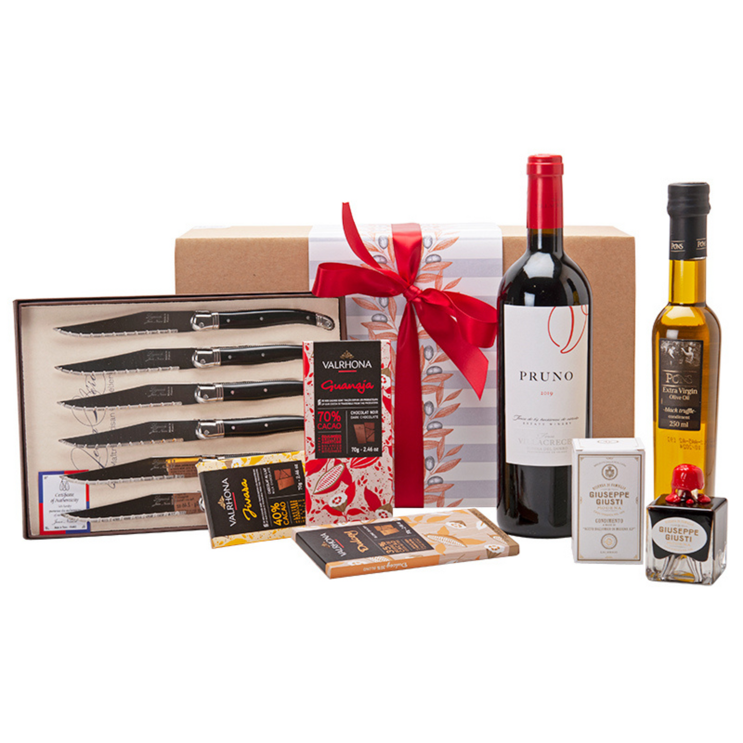 Harcourts Deluxe Steak Knife Hamper