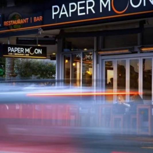 Paper Moon cafe restaurant voucher